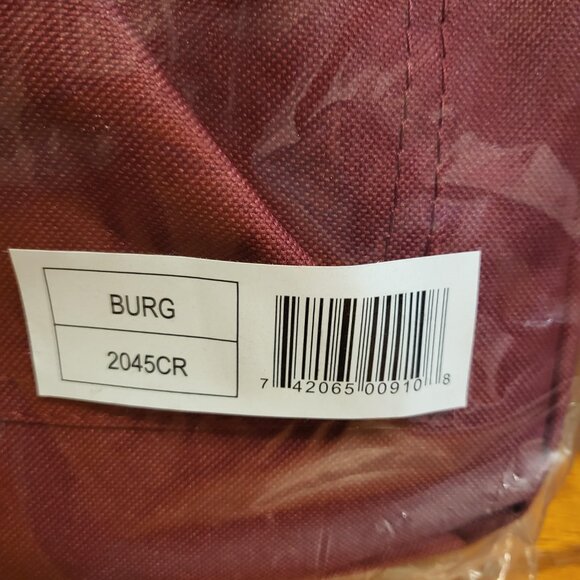 Everest Backpack Burgundy New - Picture 3 of 5